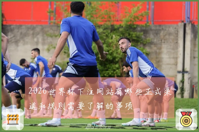 2026世界杯下注网站有哪些正式渠道和规则需要了解的事项